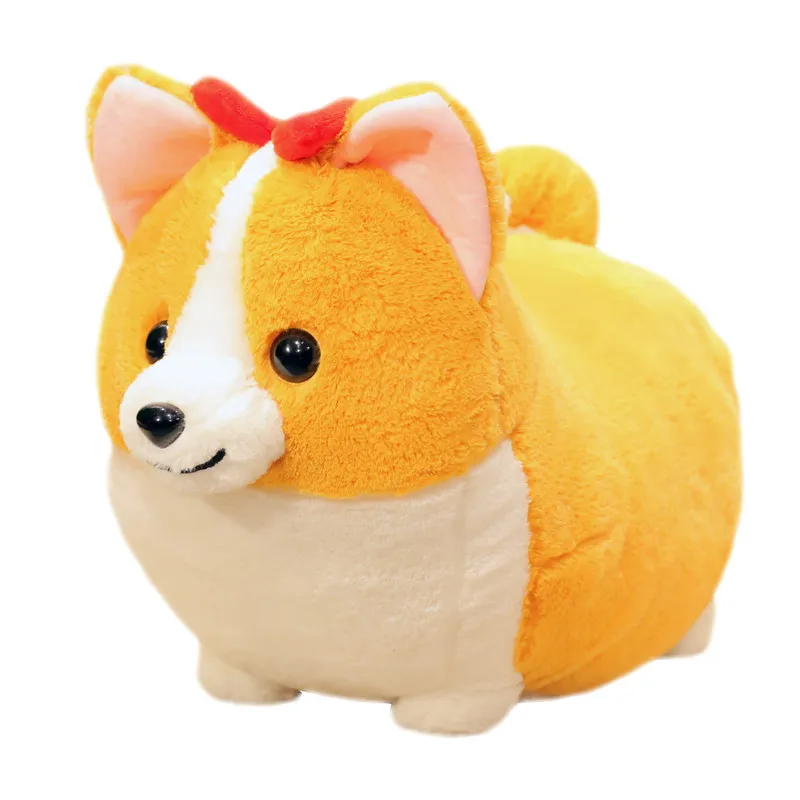 Симпатичная корги собака плюшевые игрушки кукла Kawaii щенок мягкие набивные
