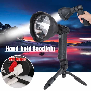 

Smuxi Portable Work Lamp High Powerful 10W 10000lm L2 COB LED flashlight Spotlight zoomable Worklight Rechargeable waterproof