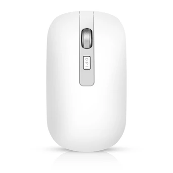 

M30 Rechargeable Wireless Mouse 1600 DPI USB Optical Wireless Computer Mouse 2.4G Receiver Super Slim Mouse for PC Laptop(White)