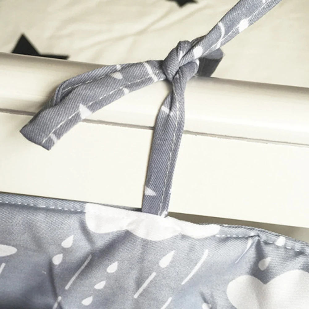 Сумка для хранения многослойная многофункциональная 60*50 см висячая мультипликационная мульти-карманы кроватный Органайзер Детские принадлежности кроватка