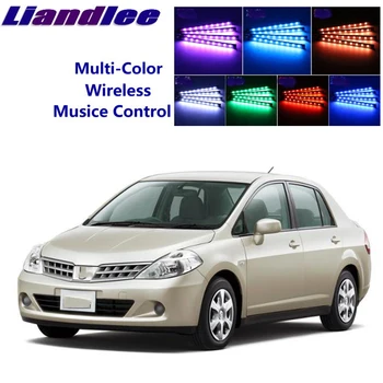

LiandLee For SuzukiLandy Landy C25 2010~2019 Car Interior UnderDash FootWell Seat Accent Music Rhythm Ambient Light