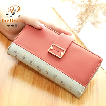 

New Design Many Departments Women Wallets Trifold Large Capacity Card Holder Purse Female Wallet Long Clutch Carteras