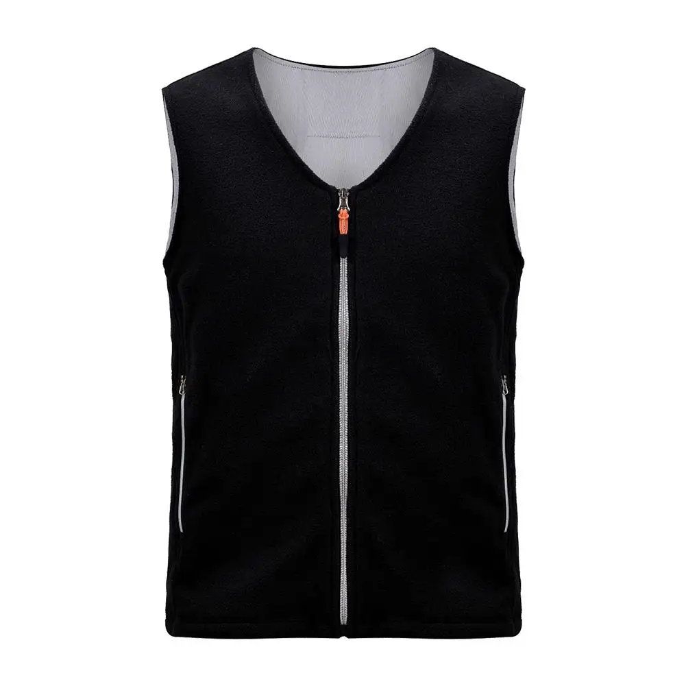 

Smart Charging Heating Vest Men Warm Heating Cotton Vest Jacket Battery Powered Heated Rechargeable for Sports Outdoors Skiing S