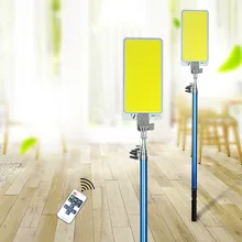 Портативный прожектор lampara recargable 12 В светодиодный светильник на открытом воздухе фонарь для палатки в кемпинге лампа Магнитная база рабочий свет