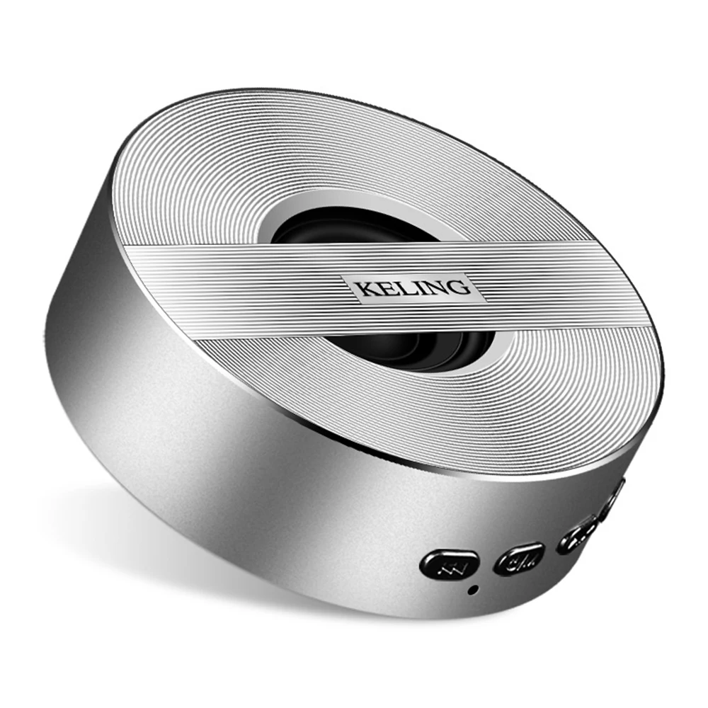 A5 мини беспроводной Bluetooth динамик MP3 стерео аудио музыкальный плеер портативный динамик для MP3 мобильного телефона планшета 8H Play - Цвет: Silver