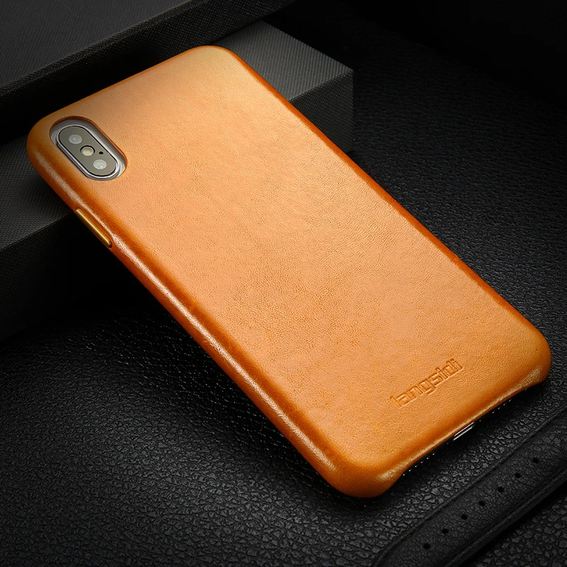 Оригинальный кожаный чехол ручной работы для iPhone 6S 7 8 Plus XS MAX XR 11 Promax защитная