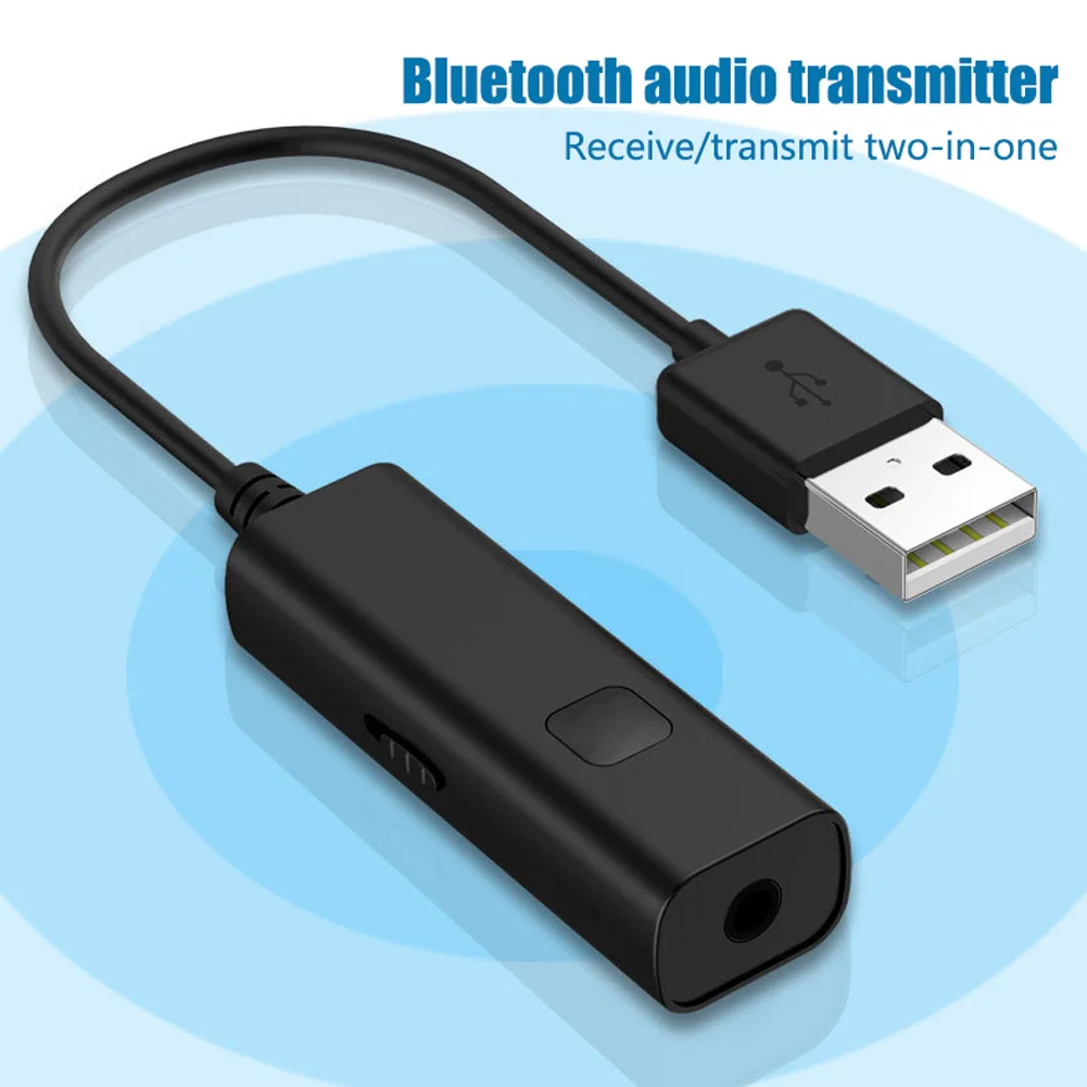2в1 музыка Plug And Play передатчик Аксессуары для ресивера Аудио Звук дома Bluetooth 4,2 стабильный стерео системный Переходник USB