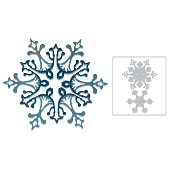 

Snowflake Border Pattern 2020 Christmas New Metal Cutting Dies Stencil For DIY Scrapbooking Album Decor Embossing Craft Dies Cut