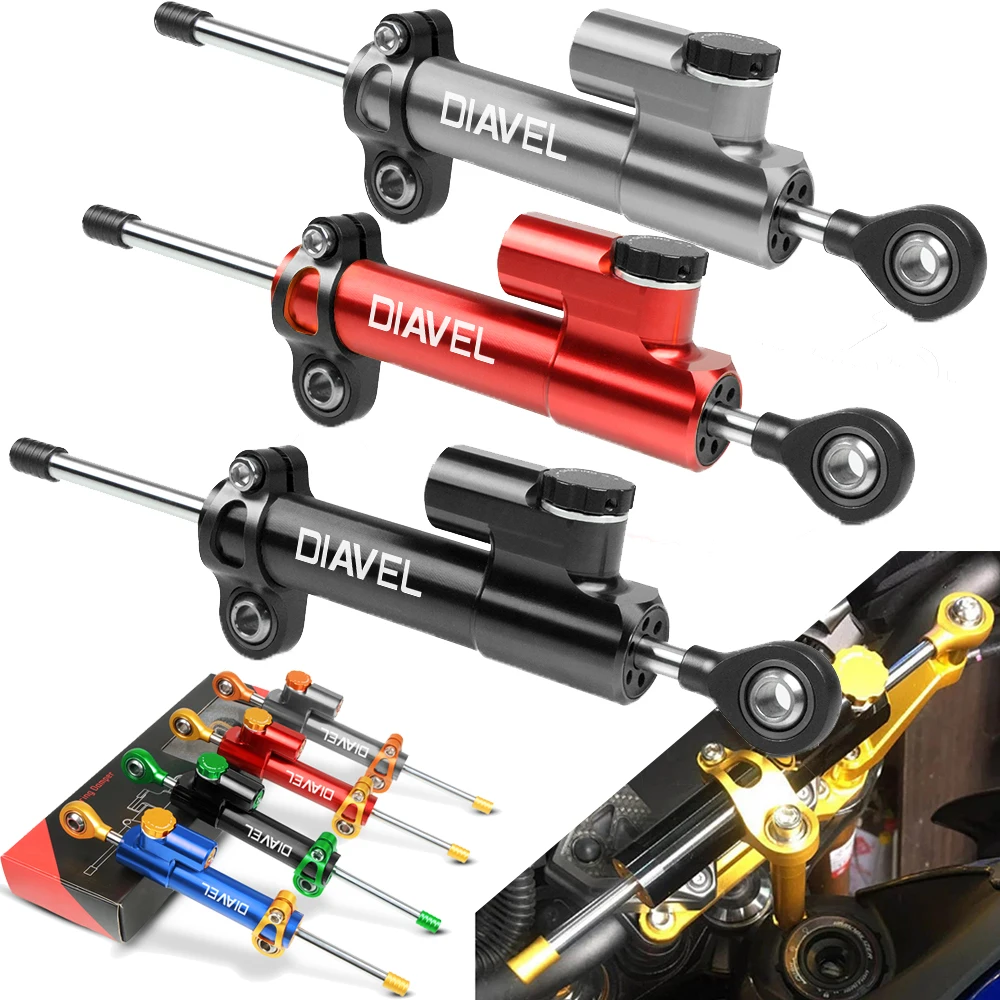 Для поездок на мотоцикле DUCATI DIAVEL 2011 2012 2013 20014 мотоцикл демпфер руля стабилизации безопасности Управление