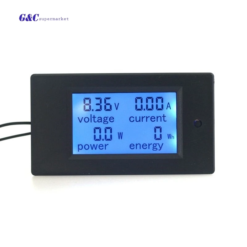 

100V 20A USB LCD current and voltage charger capacity tester digital four in one voltage and current power meter electronics diy
