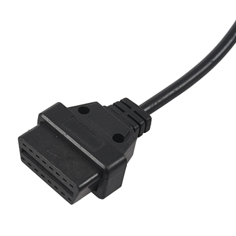 OBD2 удлинитель 12 Pin к 16 Женский OBD1 OBDII коннектор адаптер для GM транспортных