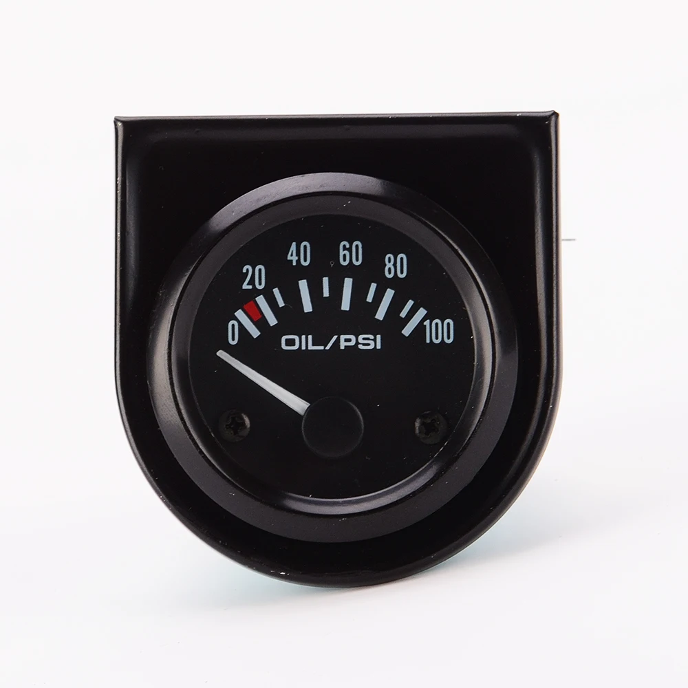 52mm Digital Electric Oil Pressure Gauge Indicator Tachometer Car Motorbike