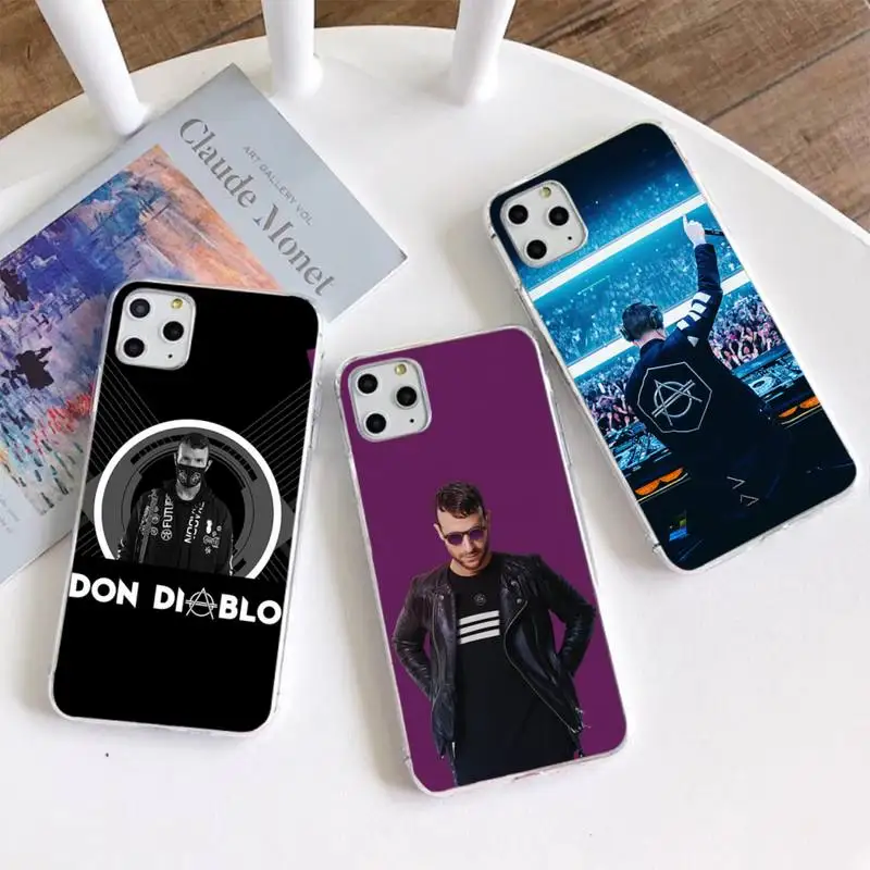 Don Diablo DJ DIY phone Case cover Shell for iphone 12 pro max 11 XS MAX 8 7 6 6S Plus X 5S SE 2020 XR | Мобильные телефоны и