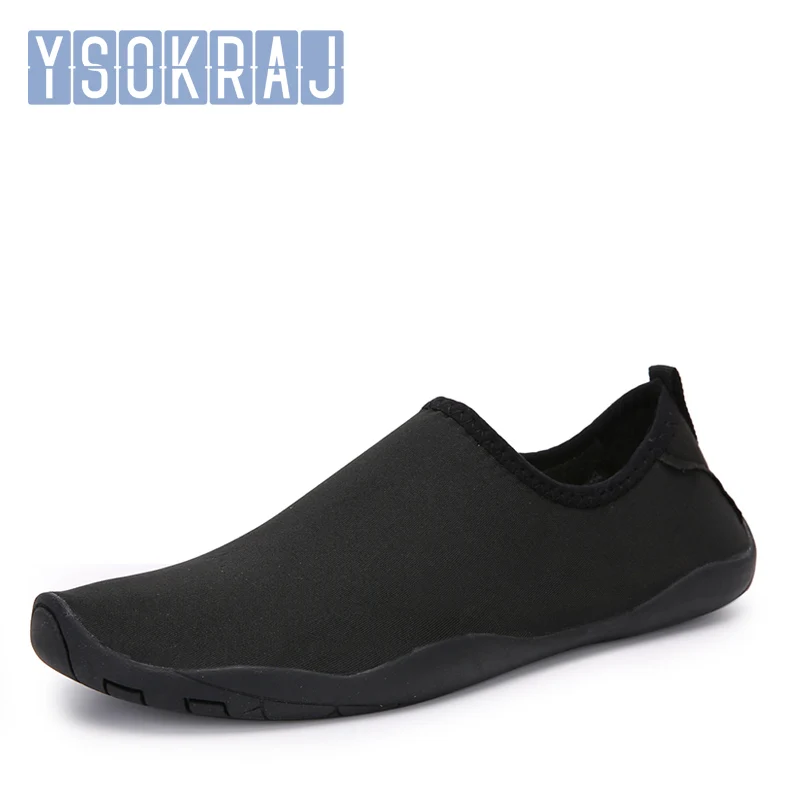 

YSOKRAJ Solid Color Unisex Sneakers Swimming Shoes Quick-Drying Men Aqua Shoes Water Shoes Zapatos De Mujer Beach Water Shoes