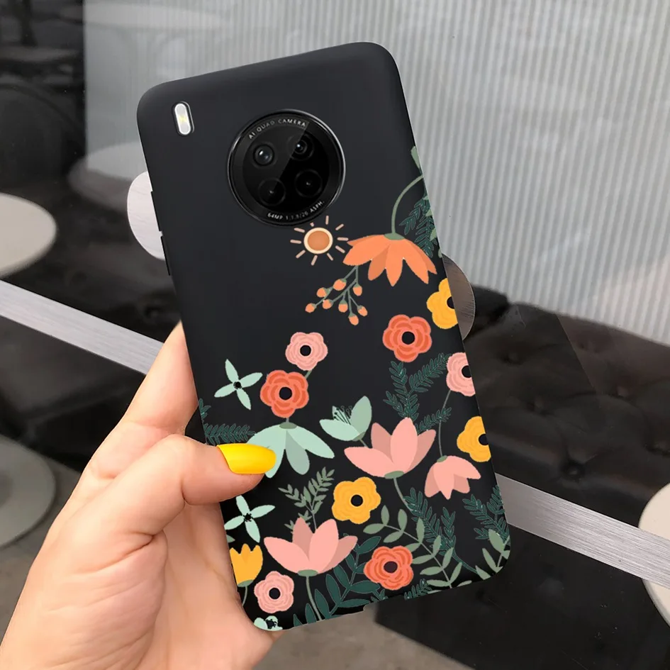 mobile flip cover For Huawei Y9A Protector Phone Case For Huawei Y9a 2020 FRL-22 FRL-23 Funda Carcasa Soft Back Cover For Huawei Y 9A Silicon Capa mobile phone pouch for ladies Cases & Covers