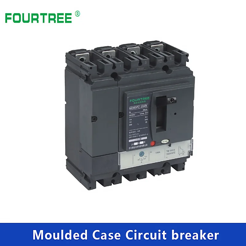 Mccb Moldado Case Disjuntor Interruptor de ar Proteção de Distribuição 4p 100n 160n 250n