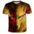 Любители Волк Печатных футболок Мужчины 3D Футболки Drop Ship Top Tee С Коротким Рукавом Camiseta Круглый Вырез Футболки Мода Повседневная Марка