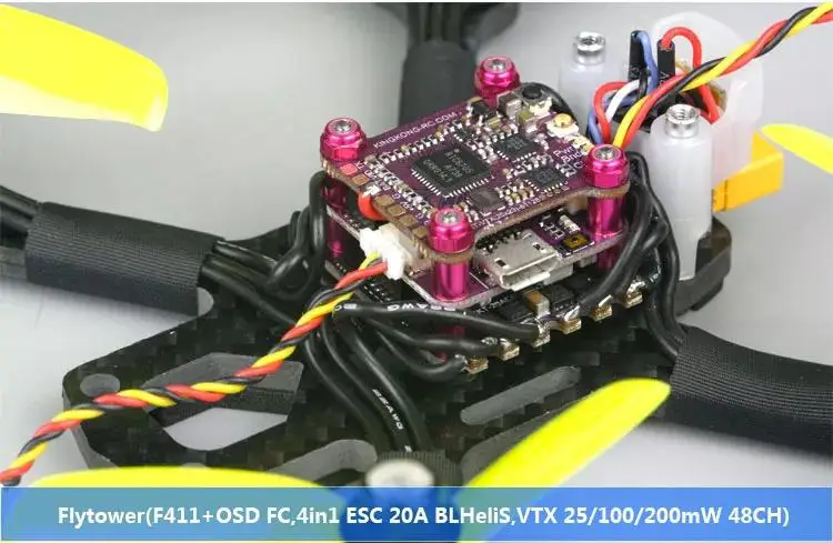 LDARC 90GTI-FPV 98 мм 3S 2 дюйма Whoop FPV гоночный Дрон BNF/PNP 4 FC OSD 20A Blheli_S бесщеточный ESC 200mW VTX 1200TVL Cam