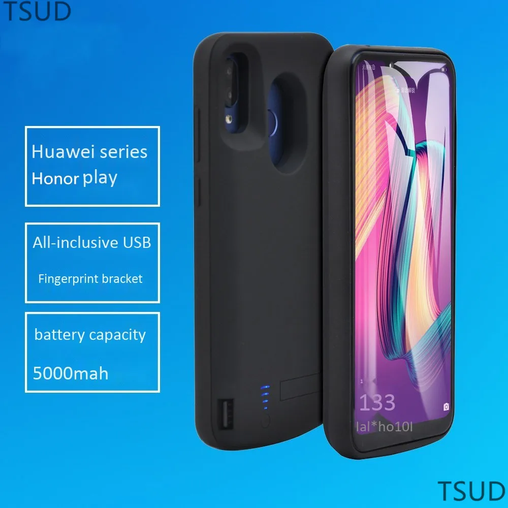 Чехол для зарядного устройства высокой емкости для huawei P20 mate 10 Pro, портативная беспроводная зарядка для huawei Honor P20 Lite V10 Play V10