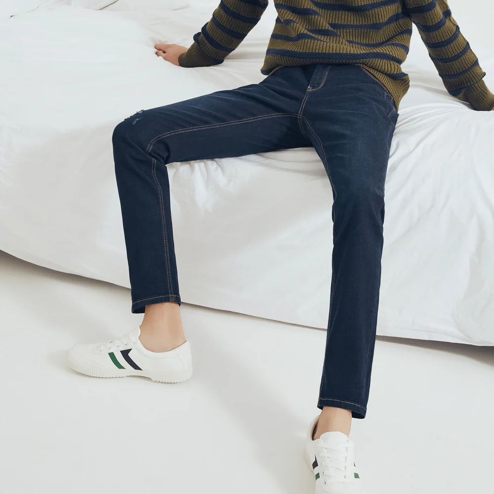 Metersbonwe Straight Jeans Men 2019 Casual Jeans Autumn New Casual Youth Hole Design Trend Slim Jeans Mens Pants Male Trousers Metersbonwe Straight Jeans Men 2019 Casual Jeans Autumn New Casual Youth Hole Design Trend Slim Jeans Mens Pants Male Trousers