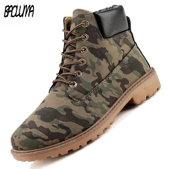 

Classic Brand Men's Boots Men's Ankle Boots Comfortable Men's Safety Shoes Outdoor Non-slip Men's Sneakers Winter Mans Footwear