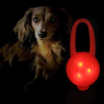

Night LED Flashlight Dog Cat Collar Glowing Pendant Safety Pet Leads Necklace Pet Dog Luminous Bright Decoration Collars For Dog