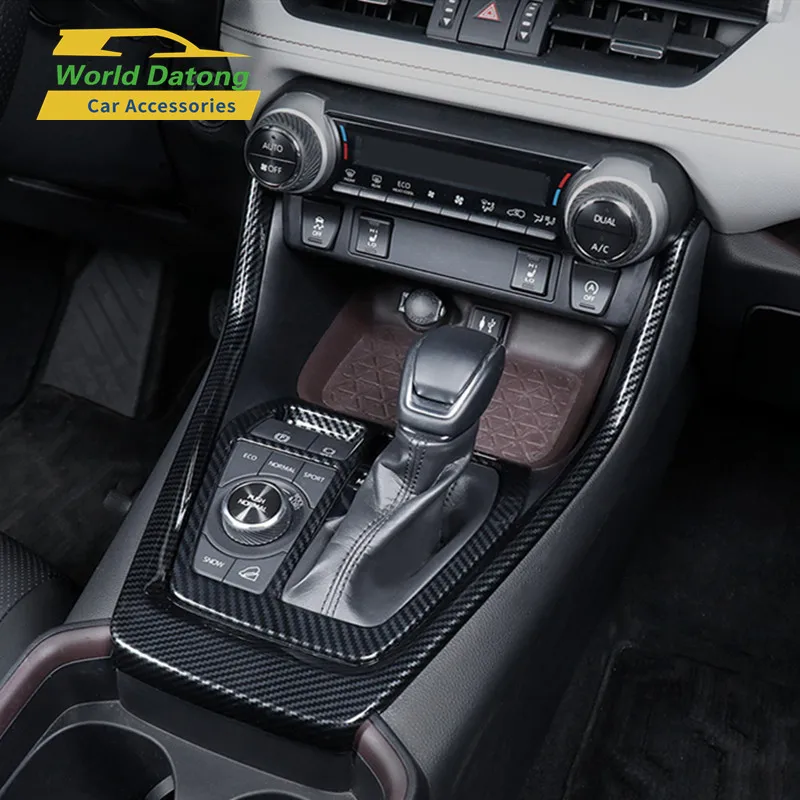 Для Toyota RAV4 2019 2020 аксессуары для интерьера части коробки передач ABS Накладка