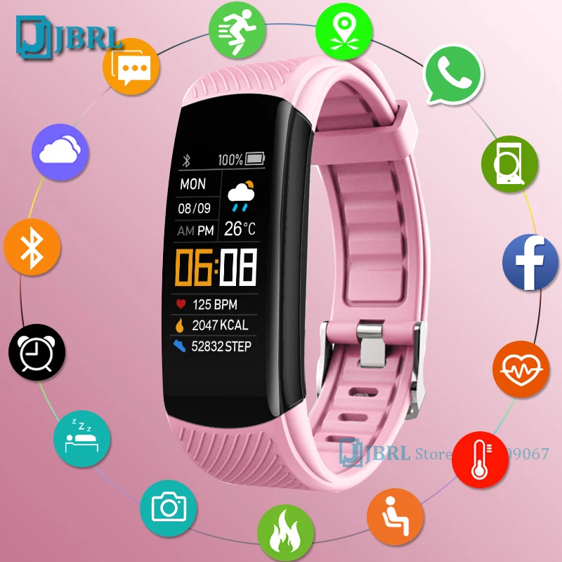 Brazalete de silicona deportivo para mujer y hombre, reloj de pulsera electrónico LED, Digital
