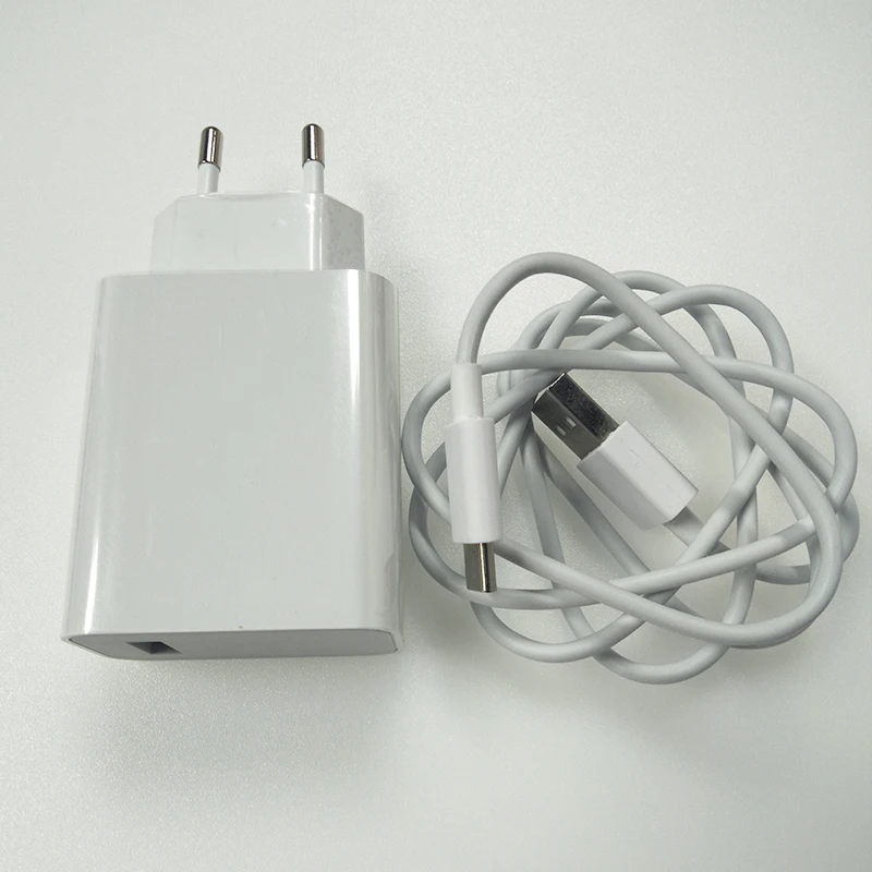 XIAO mi 27 Вт ЕС быстрое зарядное устройство QC 4,0 турбо Зарядка адаптер usb type c кабель для mi 9 pro se 9t CC9 красный mi note 8 7 pro K20 Max 3 mi x