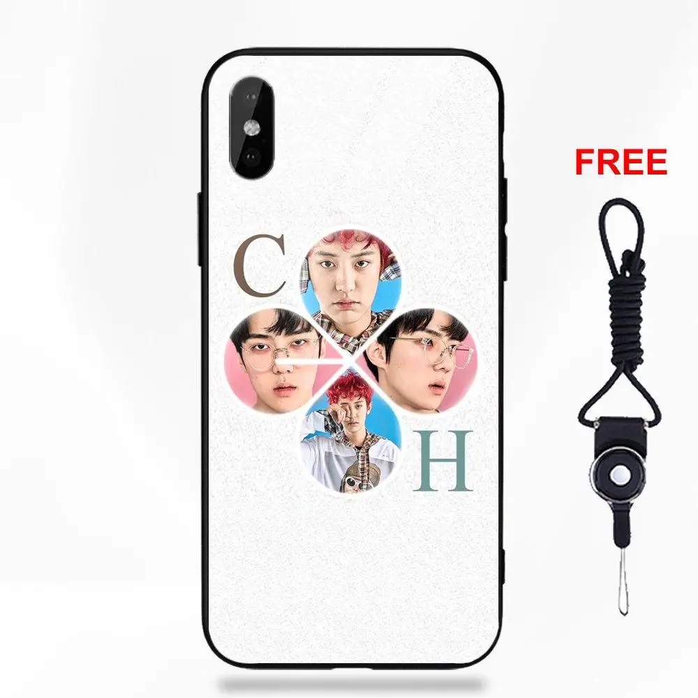 Чехол из закаленного стекла Exo Lucky One для huawei Honor 7X P20 Lite mate 10 Pro для Galaxy S8 S9 Plus Redmi 5 Note 5A 6 стеклянный чехол - Цвет: as picture