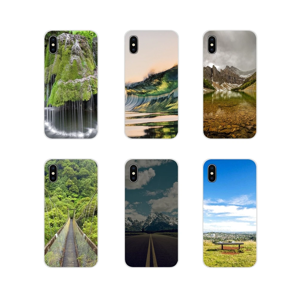 Beautiful Places In New Zealand For Apple iPhone X XR XS 11Pro MAX 4S 5S 5C SE 6S 7 8 Plus ipod touch 5 6 Soft Transparent Cases | Мобильные