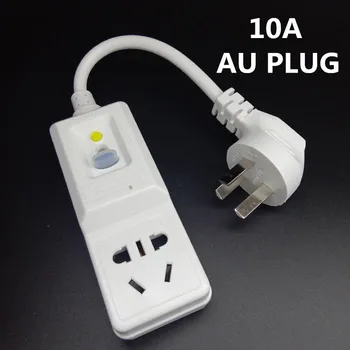 

Australian AU Plug Earth leakag Protection Safety RCD Socket Adaptor Home Circuit Breaker Cutout Power Trip Switch 10A 220V 240V