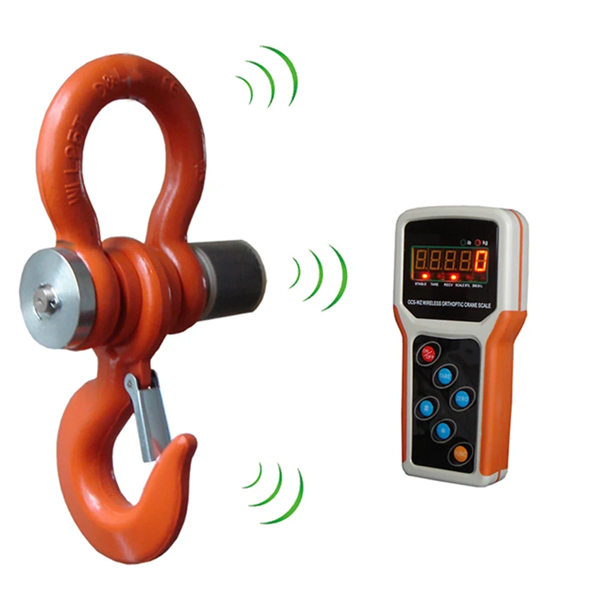 

High-Precision Wireless Digital Crane Scale 10T Hanging Scale Electronic Handheld Meter Weighing Scale Convenient Hook Scale