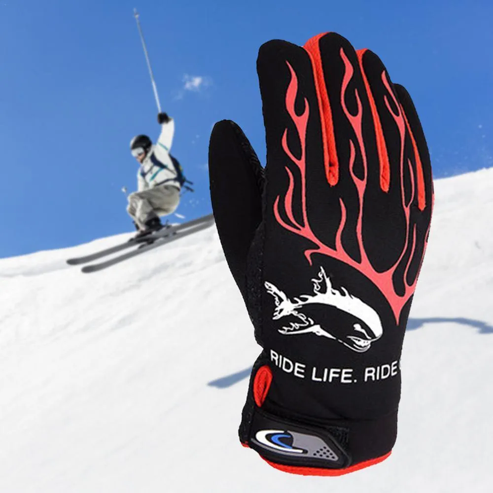 

Unisex Ski Gloves Thermal waterproof Winter Gloves Warm Motorcycle Riding Snowboard Skiing Outdoor Sports thick Dropship#0807