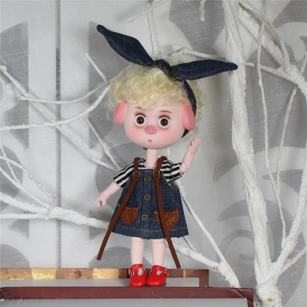 Dream Fairy 1/12 BJD кукла DODO Pigies игрушка кукла с волосами одежда обувь 14 см мини кукла шарнир тела ob11 милый детский подарок