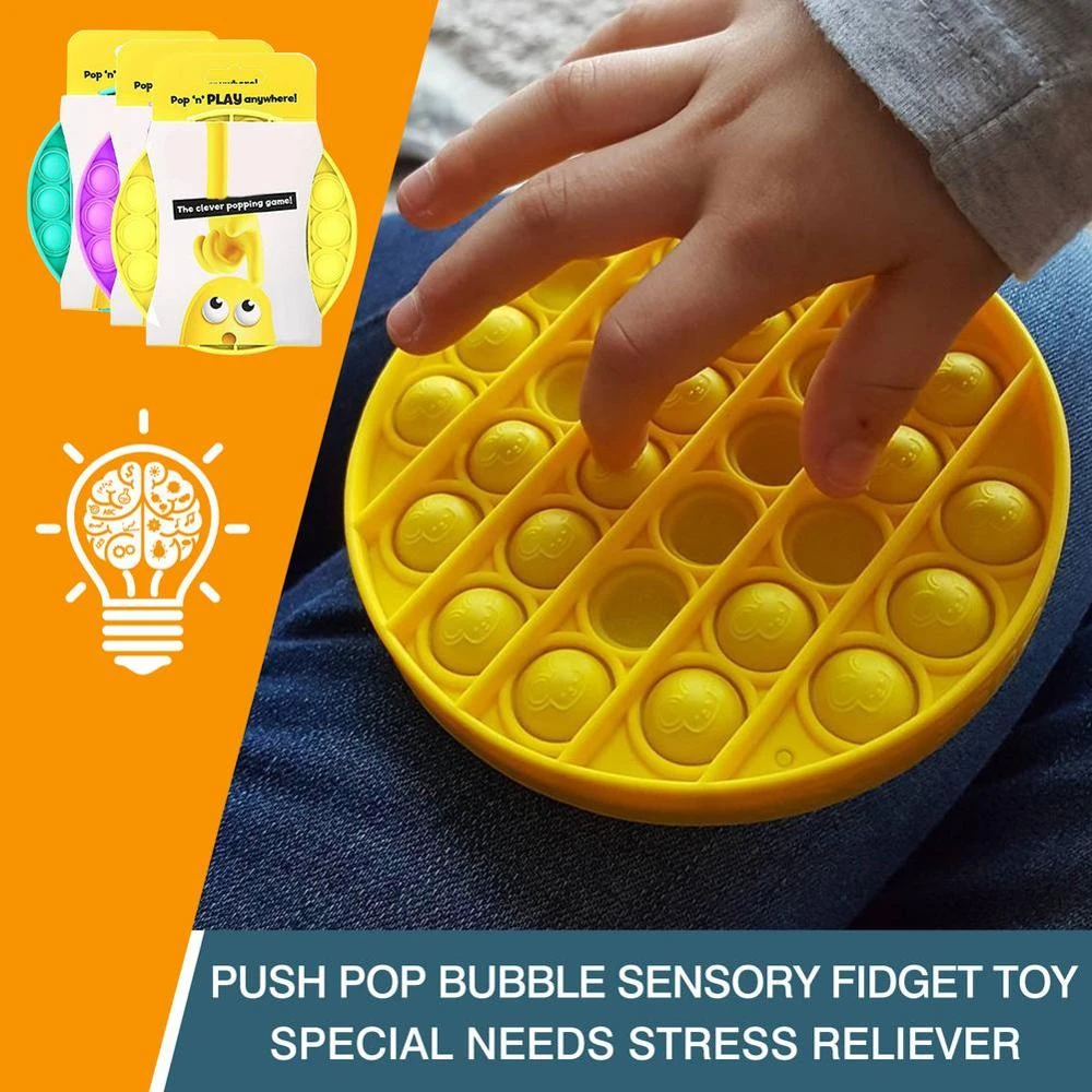 push pop bubble fidget sensory toy