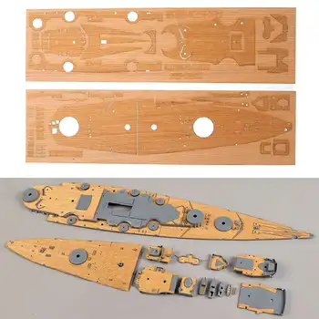 

Hot 1/350 Scale Wooden Deck PE Set for Trumpeter 80601 Model CY350019 (Wooden Deck Brass Barrel PE) Battleship Model Kit