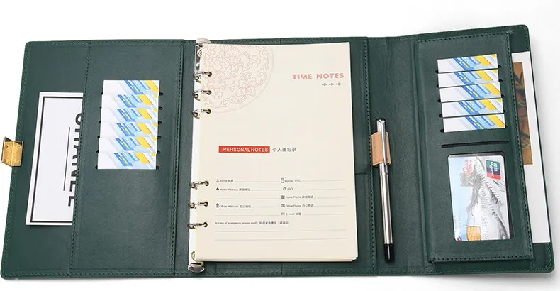 А5 роскошный бизнес-ежедневник со съемным листом планировщик офисный Дневник для леди блокнот