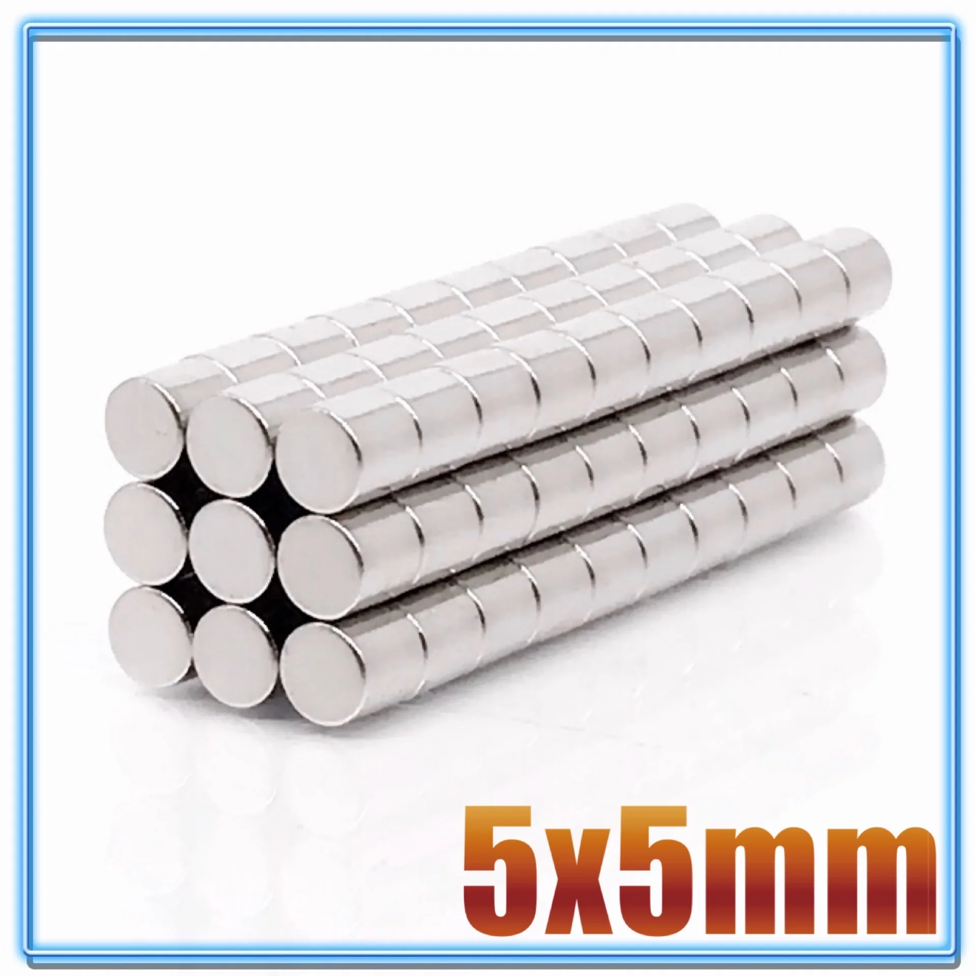 100Pcs Mini Kleine N35 Runde Magnet 5x1 5x 1,5 5x2 5x3 5x4 5x5mm Neodym Magnet Permanent NdFeB Super Starke Starke Magneten