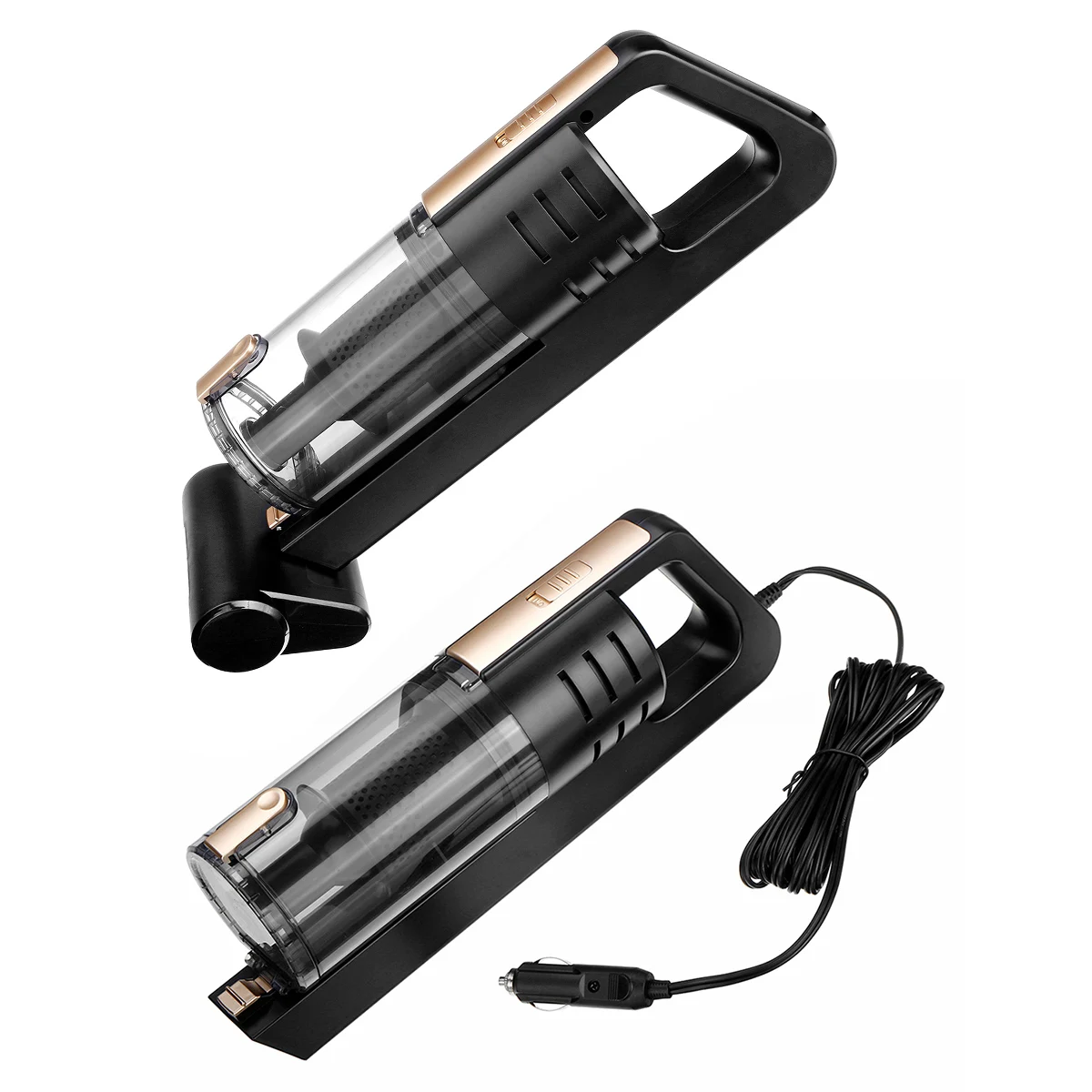 Ручной 4500Pa 12V 120W сильный вакуумный пылесос для автомобиля Влажный и сухой двойной использовать Автомобильная электроника запасной фильтр для пылесоса