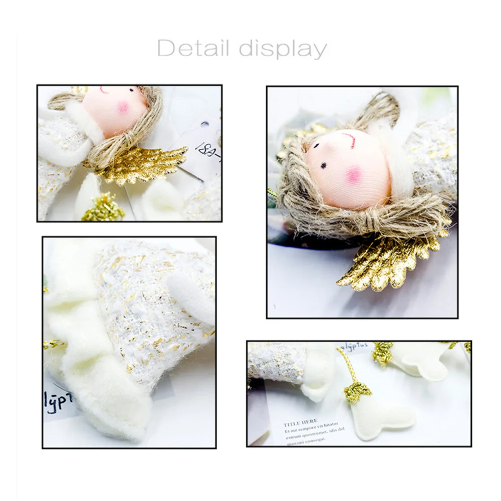 Christmas Angel Doll Merry Christmas Decorations for Home Decor Noel Xmas Tree Decorations Ornament Happy New Year Decor,Q