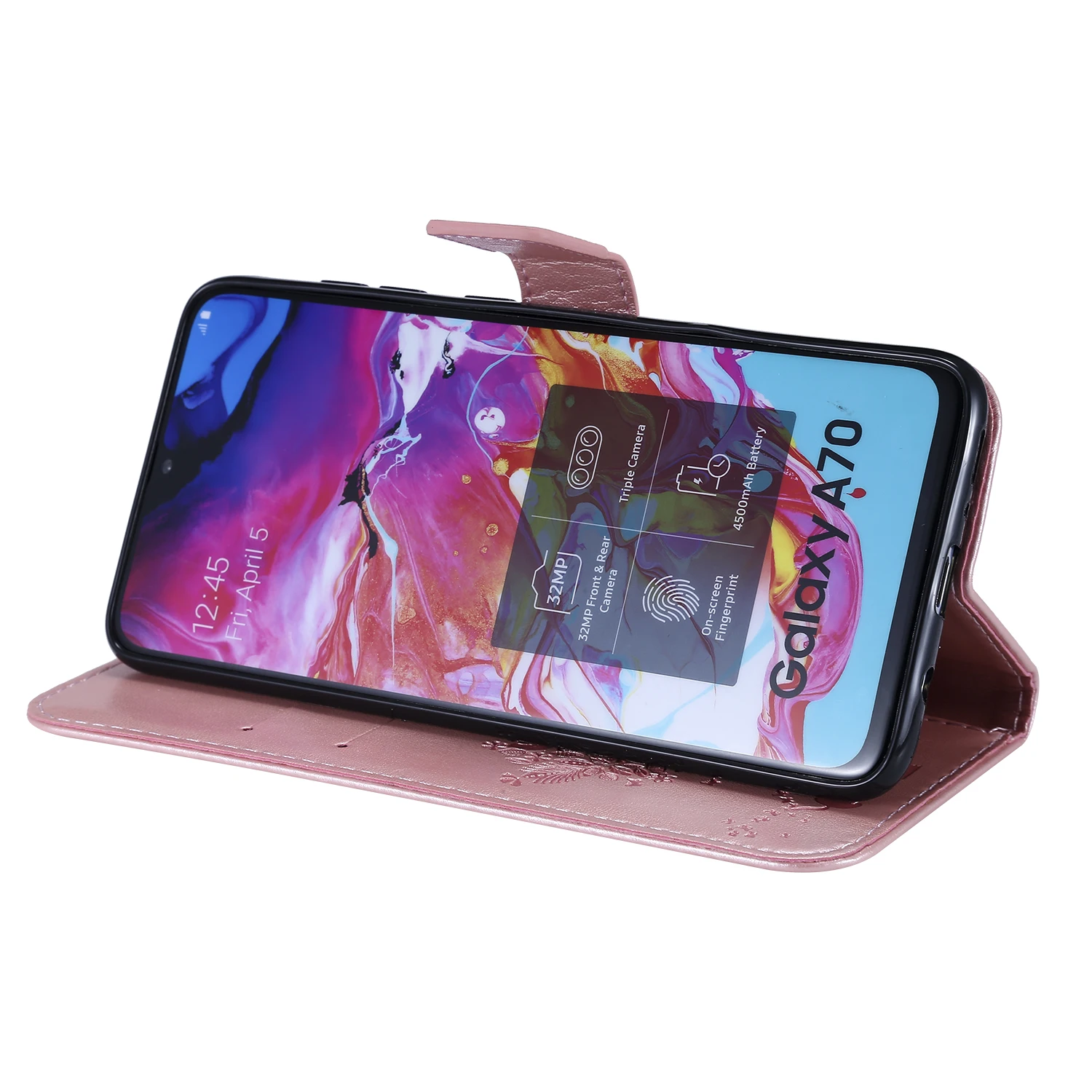 Флип-кейс для samsung SM-A705MN/DS Galaxy A70 кожаный чехол 6," samsung A70 SM-A705GM/DS телефон сумка samsung A70 чехол сумка