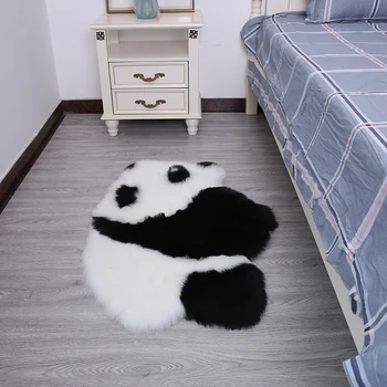 

Soft Fluffy Cartoon Washable Artificial Sheepskin Carpet Chairs Sofa Cushion Kitchen Mat For Bedroom Living Room Home Decor D25