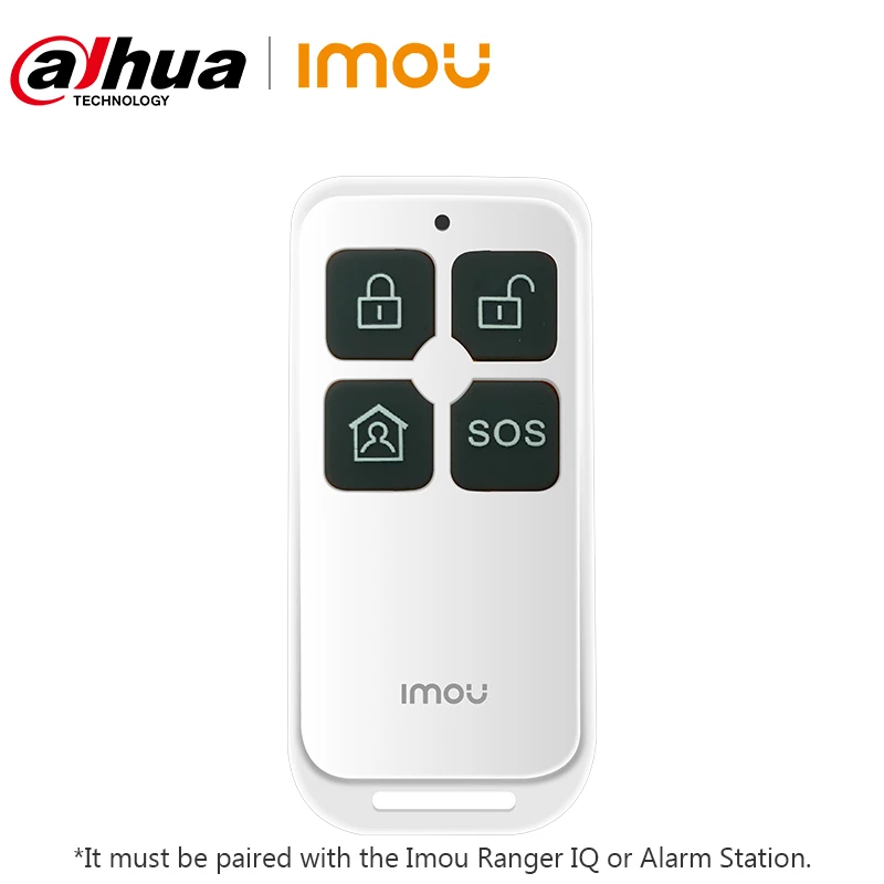 

Dahua imou Smart Wireless 433Mhz 4 Bottons Remote Control Switch Controller For Home Wireless Security Alarm System(No Battery)