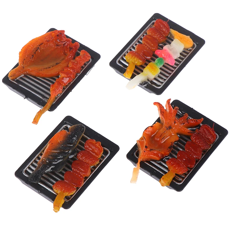 1 шт. миниатюрный кукольный домик, мини-барбекю для Blyth Azone, куклы, Декор, игрушки для детей, кухонные игрушки, 1/6 масштаб