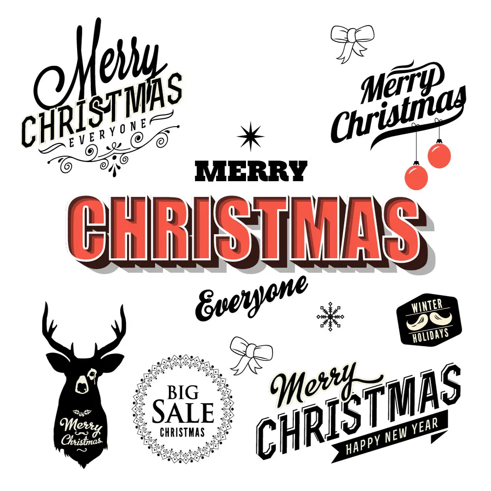 

AZSG Merry Christmas Happy New Year Clear Stamps For DIY Scrapbooking/Card Making/Album Decorative Silicone Stamp Crafts