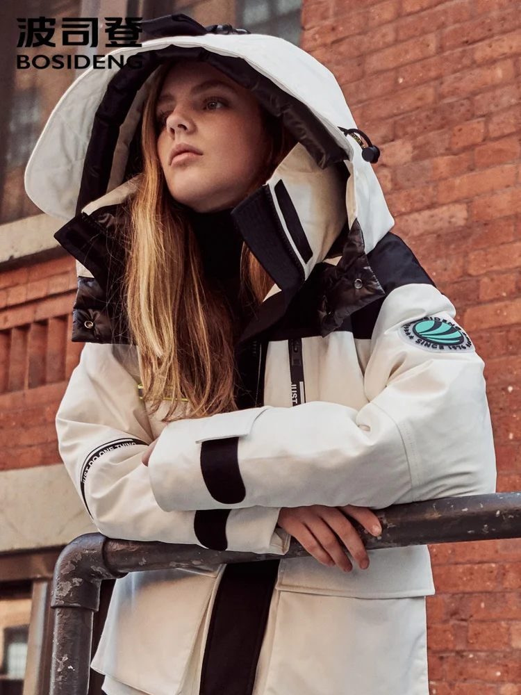 90% White Duck Down Long Puffer Jacket Women 2020