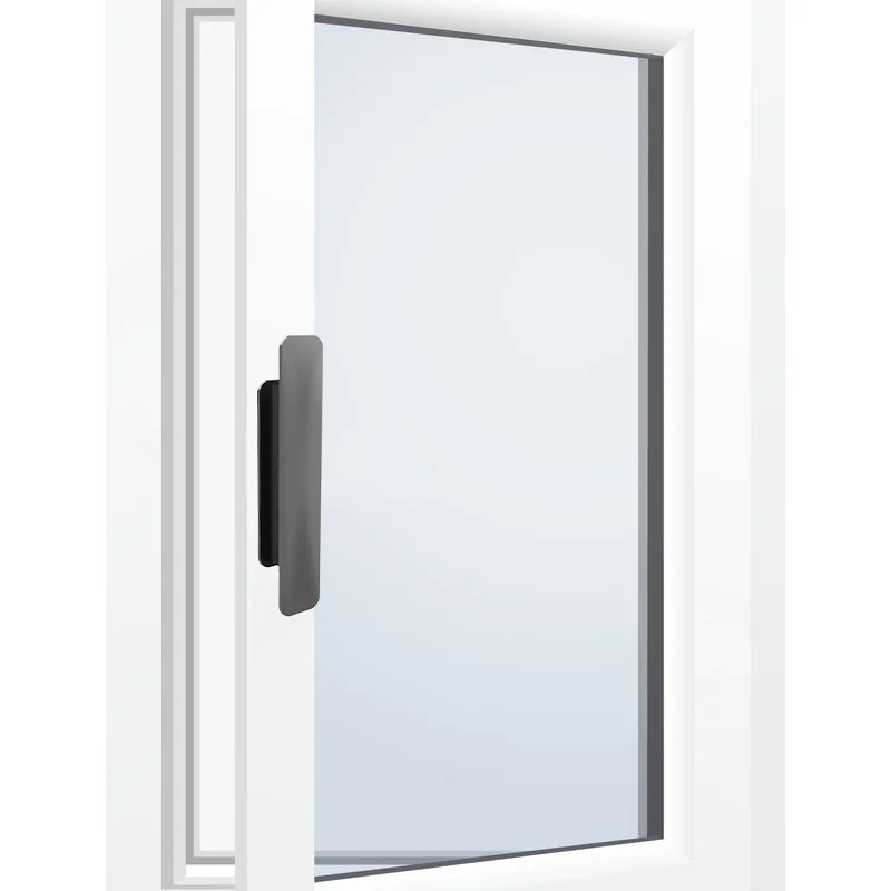 Poignée en pâte multi-usages pour porte et fenêtre en verre, poignée rectangulaire pour la maison, porte market, poignée auxiliaire push-pull