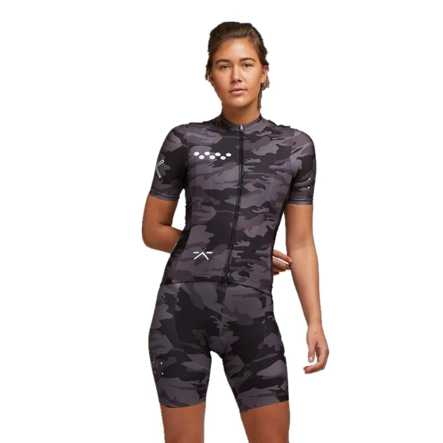 

The pedla 2019 bike wear women cycling jersey suit maillot ciclismo outdoor short sleeve kit slim fit cycling dress bycicle shor