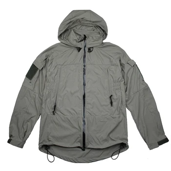 

modiker 2020 New Arrival TMC Tactical Cordura Nylon Soft Shell Zipper Coat PCU L5 Wind Coat - Dark Grey M